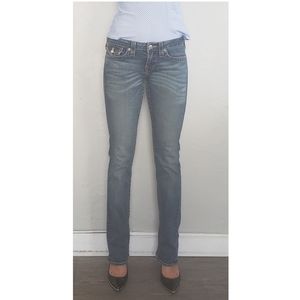 True Religion Denim Slim Straight Size 27